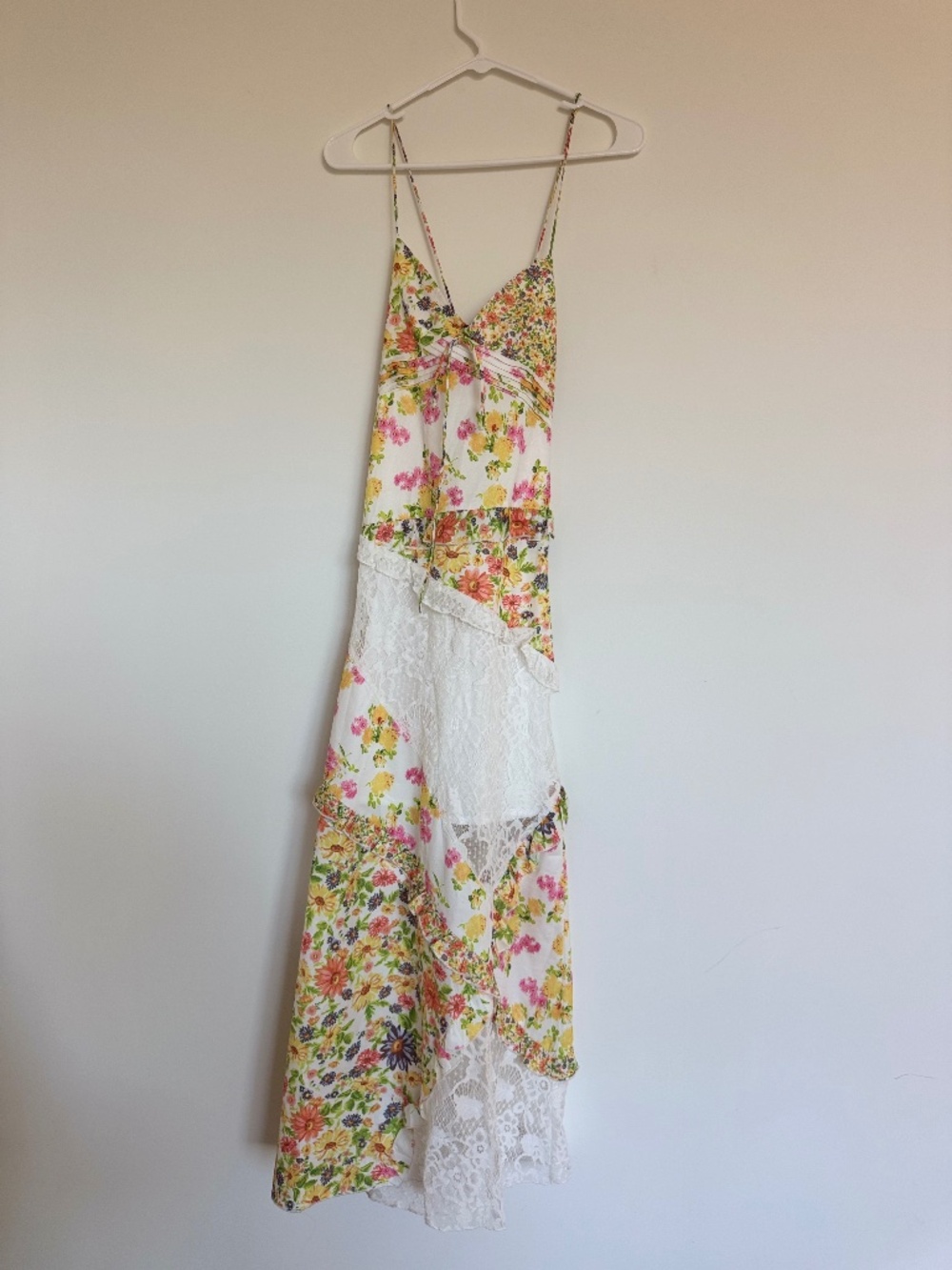 Cherley flower maxi dress